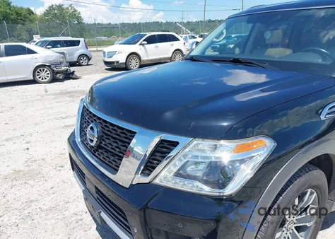 2018 Nissan Armada Sl из США, поврежденный, VIN JN8AY2ND2J9054485